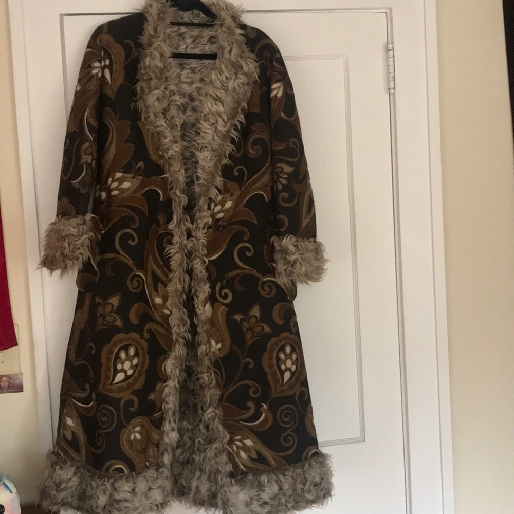Vintage carpet jacket